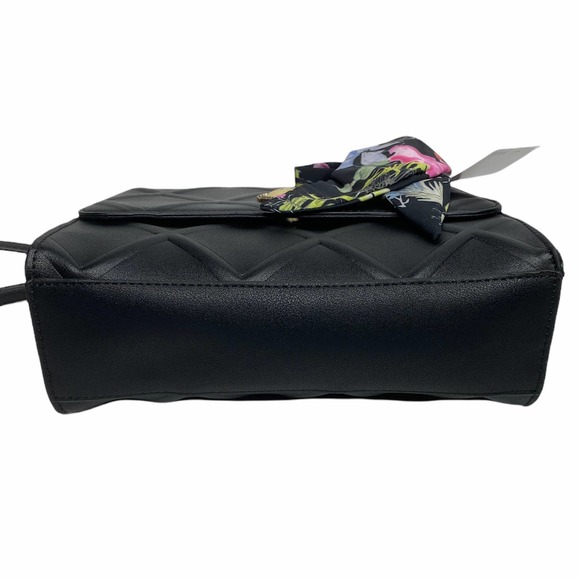 Betsey Johnson Top Handle Scarf Satchel - Picture 4 of 8